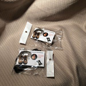 Fire Starters Paracord shoelace, two pairs, NWT